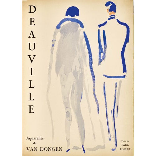 KEES VAN DONGEN : Paul Poiret: 'Deauville. Aquarelles grav�es sur cuivre par Maccard et dessins en couleurs de Van Dongen'. (DOBIASCHOFSKY AUKTIONEN AG)