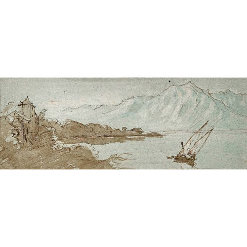 FRAN�OIS BOCION : Vue d'Ouchy (DOBIASCHOFSKY AUKTIONEN AG)