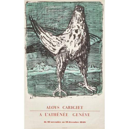 ALOIS CARIGIET : 'Aloys Carigiet � l'Athen�e Gen�ve 1948' (DOBIASCHOFSKY AUKTIONEN AG)