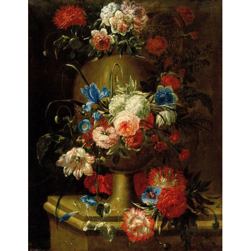 JAN BAPTIST BOSSCHAERT : Blumenstillleben (DOBIASCHOFSKY AUKTIONEN AG)