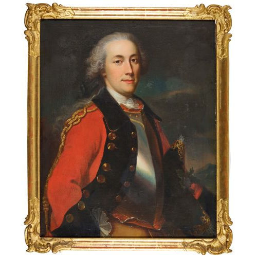 JAKOB EMANUEL HANDMANN : Portr�t von Gottlieb Ludwig von Effinger (1726-1806) (DOBIASCHOFSKY AUKTIONEN AG)