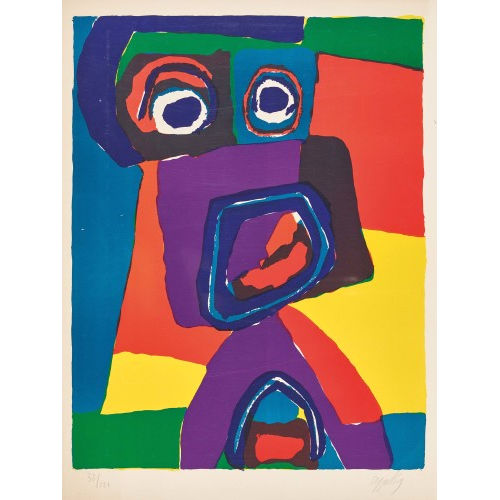 KAREL APPEL : Kopf (DOBIASCHOFSKY AUKTIONEN AG)