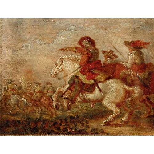 ESAIAS VAN DE VELDE : Kavallerieszene (DOBIASCHOFSKY AUKTIONEN AG)