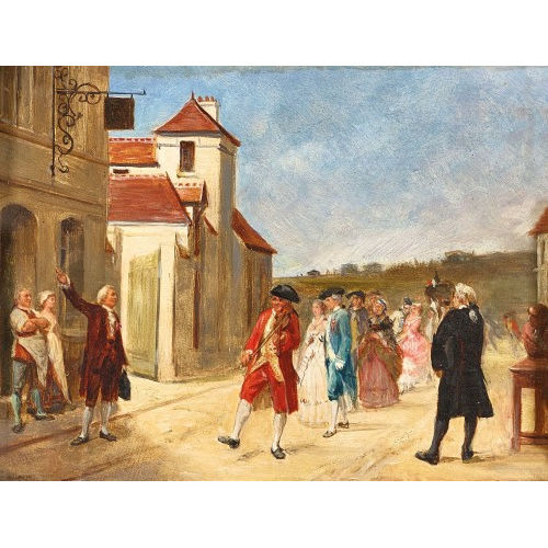 MAURICE BLUM : Der Hochzeitszug (DOBIASCHOFSKY AUKTIONEN AG)