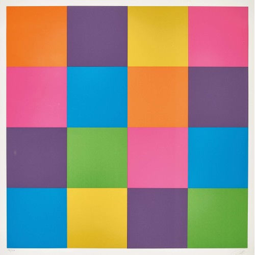 RICHARD PAUL LOHSE : Geometrische Komposition (DOBIASCHOFSKY AUKTIONEN AG)