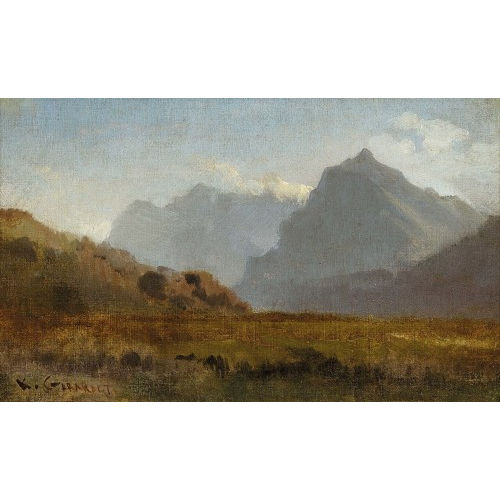 KARL GIRARDET : Paysage (DOBIASCHOFSKY AUKTIONEN AG)