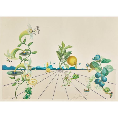 SALVADOR DAL� : 'Flordali I' (DOBIASCHOFSKY AUKTIONEN AG)