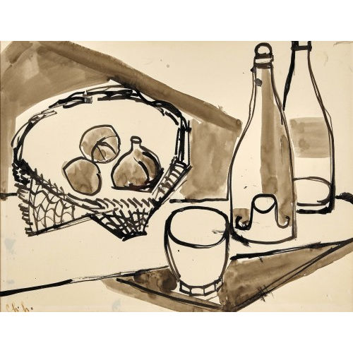 CHARLES HINDENLANG : Nature morte (DOBIASCHOFSKY AUKTIONEN AG)