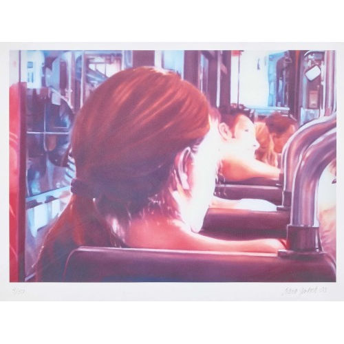 SILVIA GERTSCH : 'Im Tram' (DOBIASCHOFSKY AUKTIONEN AG)