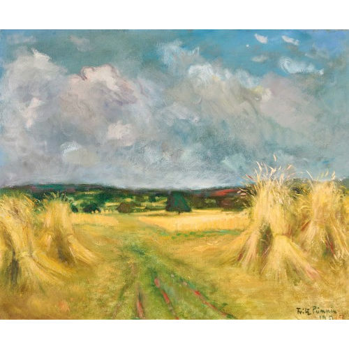 FRITZ P�MPIN : 'Aufziehendes Gewitter' (DOBIASCHOFSKY AUKTIONEN AG)