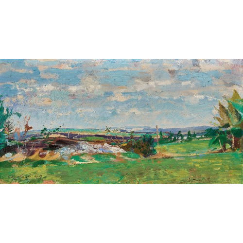 ERNST) COGHUF (EIGTL. STOCKER : Weite Landschaft (DOBIASCHOFSKY AUKTIONEN AG)