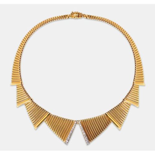 DIAMANT-COLLIER : (DOBIASCHOFSKY AUKTIONEN AG)