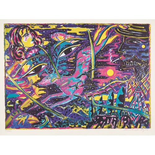 CLAUDE SANDOZ : Traumgesicht (DOBIASCHOFSKY AUKTIONEN AG)