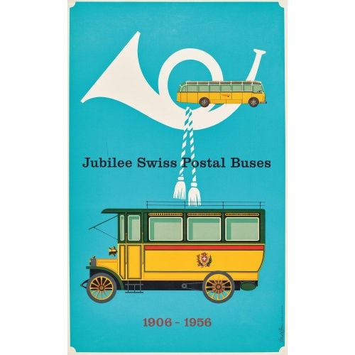 DONALD BRUN : 'Swiss Postal' (DOBIASCHOFSKY AUKTIONEN AG)