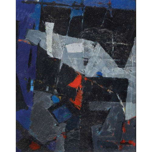 ANDR� REN� C�SAR BR�CHET : Composition No. 2 (DOBIASCHOFSKY AUKTIONEN AG)