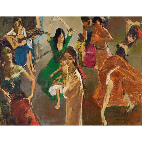 ANDR� RIGO : 'Les Espagnoles' (DOBIASCHOFSKY AUKTIONEN AG)