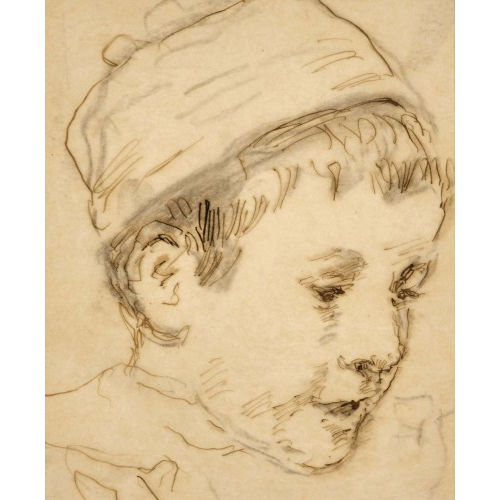 ALBERT ANKER : Knabenkopf (DOBIASCHOFSKY AUKTIONEN AG)