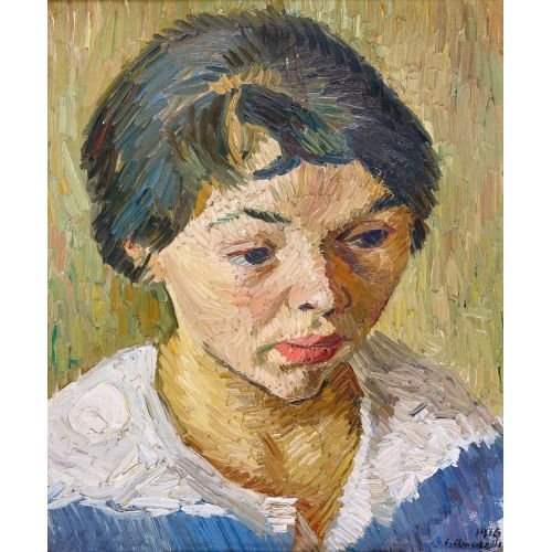 CHARLES FELIX APPENZELLER : 'T�te de femme' (DOBIASCHOFSKY AUKTIONEN AG)