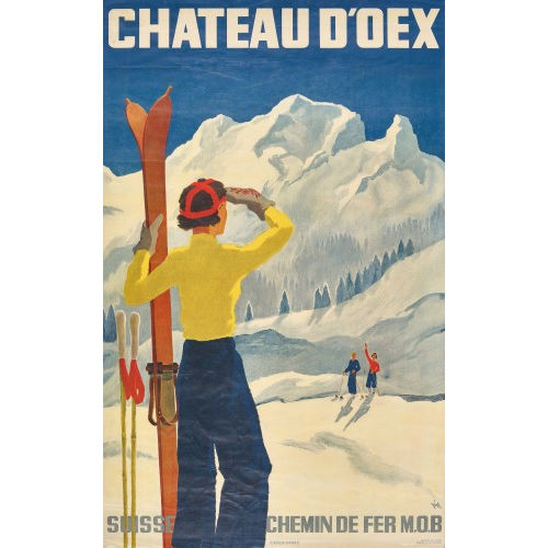 ALEX WALTER DIGGELMANN : 'Ch�teau d'Oex' (DOBIASCHOFSKY AUKTIONEN AG)