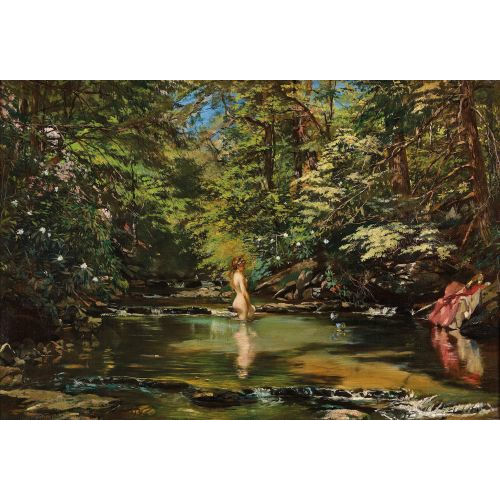 FRANK BUCHSER : 'A sacred Nook in Virginia' (DOBIASCHOFSKY AUKTIONEN AG)