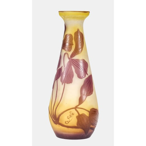 �MILE GALL� : Vase, Nancy, 1920er Jahre (DOBIASCHOFSKY AUKTIONEN AG)