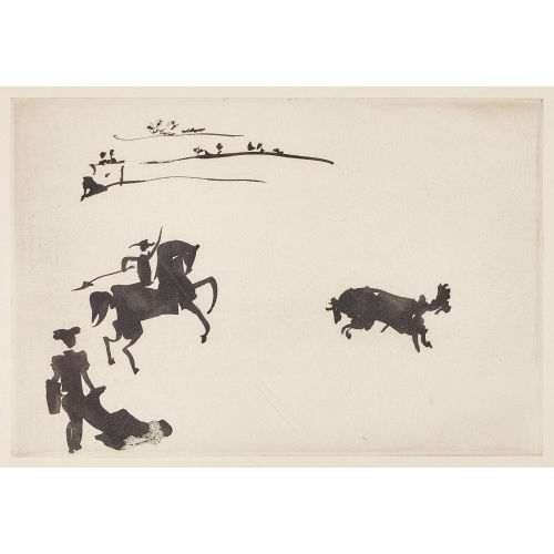PABLO PICASSO : 'Citando al Toro con el Rej�n' (DOBIASCHOFSKY AUKTIONEN AG)