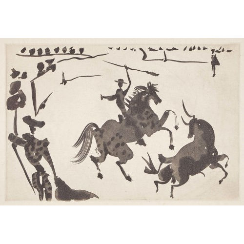 PABLO PICASSO : 'Alceando a un Toro' (DOBIASCHOFSKY AUKTIONEN AG)