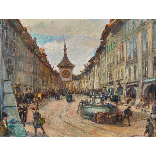 ALFRED MARXER : Der Zytglogge in Bern (DOBIASCHOFSKY AUKTIONEN AG)
