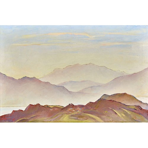 LOUIS D�RR : Blick auf die Bl�emlisalp (DOBIASCHOFSKY AUKTIONEN AG)