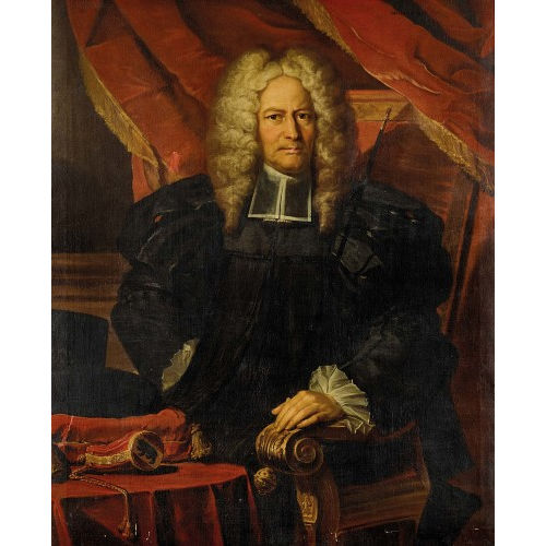 JOHANN RUDOLF I HUBER : 'Herr Christoph Steiger, Schultheiss der Stadt Bern' (DOBIASCHOFSKY AUKTIONEN AG)