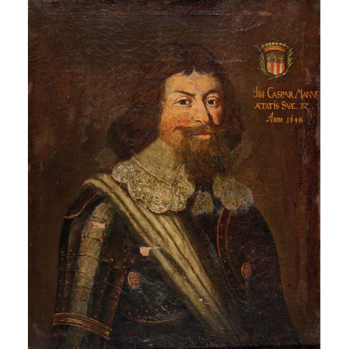 17. JH. SCHWEIZ : Brustportr�t von Johann Caspar Manuel (1616-1671) (DOBIASCHOFSKY AUKTIONEN AG)