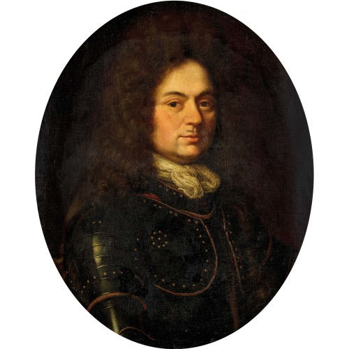 17. JH. SCHWEIZ : Brustportr�t von Wilhelm Berseth (1654-1716) im Harnisch (DOBIASCHOFSKY AUKTIONEN AG)