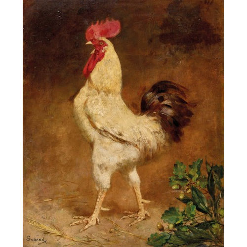 GUSTAVE SURAND : Le coq (DOBIASCHOFSKY AUKTIONEN AG)