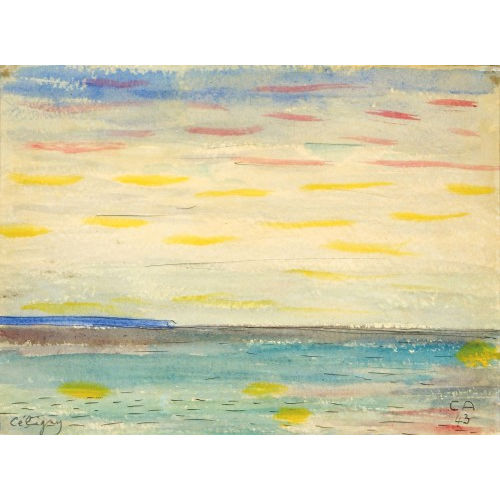 CUNO AMIET : Lac L�man (DOBIASCHOFSKY AUKTIONEN AG)