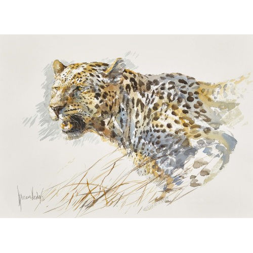 20. JH. SCHWEIZ : Fauchender Leopard (DOBIASCHOFSKY AUKTIONEN AG)