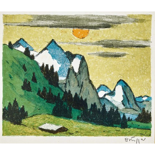 ARNOLD BR�GGER : Rosenlaui (DOBIASCHOFSKY AUKTIONEN AG)