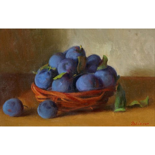 G�RARD DE PAL�ZIEUX : Nature morte aux prunes (DOBIASCHOFSKY AUKTIONEN AG)
