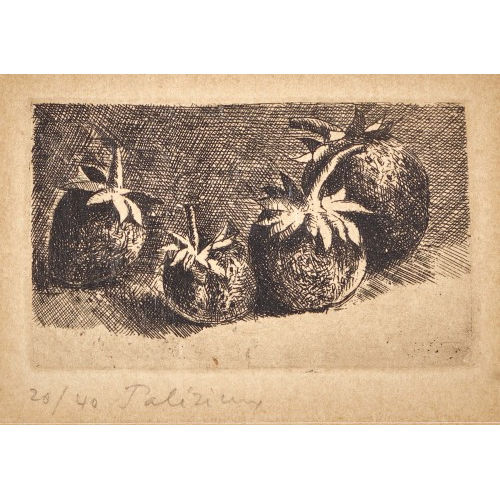 G�RARD DE PAL�ZIEUX : 'Nature morte aux fraises' (DOBIASCHOFSKY AUKTIONEN AG)