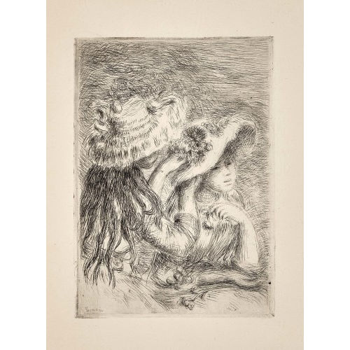 PIERRE-AUGUSTE RENOIR : 'Le chapeau �pingl�' (DOBIASCHOFSKY AUKTIONEN AG)