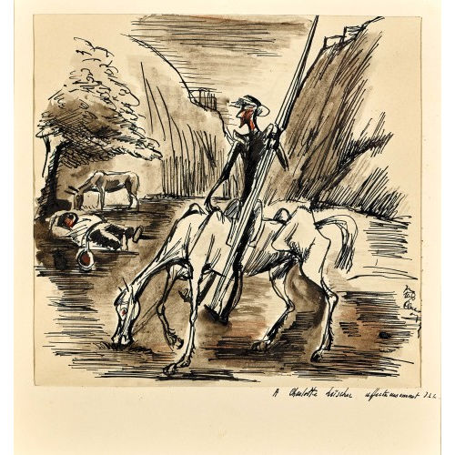 JEAN LOUIS CLERC : Reiter (DOBIASCHOFSKY AUKTIONEN AG)