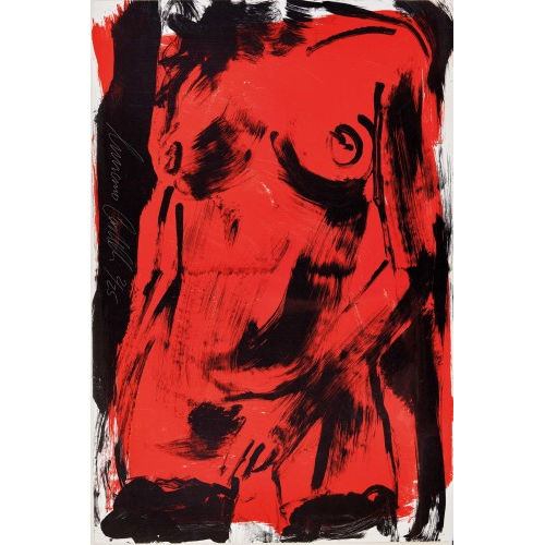 LUCIANO CASTELLI : Roter Akt (DOBIASCHOFSKY AUKTIONEN AG)