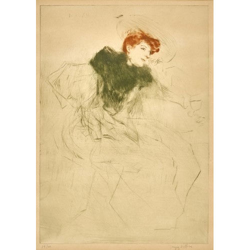JACQUES VILLON : 'La cigarette' (DOBIASCHOFSKY AUKTIONEN AG)