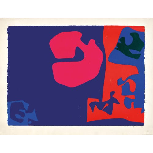 PATRICK HERON : 'January 1973:7' (DOBIASCHOFSKY AUKTIONEN AG)