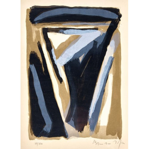 BRAM VAN VELDE : 'Ohne Titel' (DOBIASCHOFSKY AUKTIONEN AG)