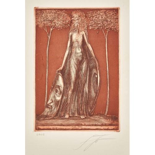 ERNST FUCHS : 'Fona oculi' (DOBIASCHOFSKY AUKTIONEN AG)