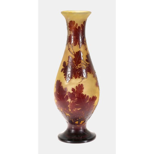 �MILE GALL� : Vase, Nancy, um 1925-1931 (DOBIASCHOFSKY AUKTIONEN AG)