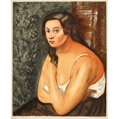 JACQUES VILLON : 'Derain, Buste de Femme' (DOBIASCHOFSKY AUKTIONEN AG)