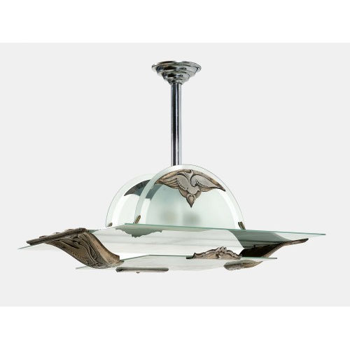 DECKENLAMPE : Stil Art d�co, 2. H�lfte 20. Jh (DOBIASCHOFSKY AUKTIONEN AG)