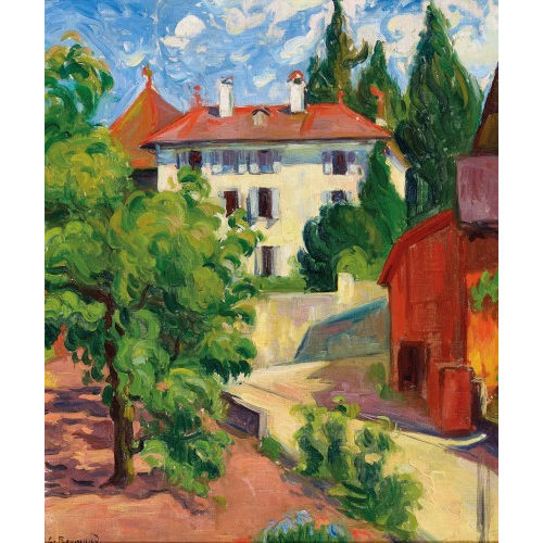 CASIMIR EDMOND REYMOND : 'Le Martheray � Begnin' (DOBIASCHOFSKY AUKTIONEN AG)
