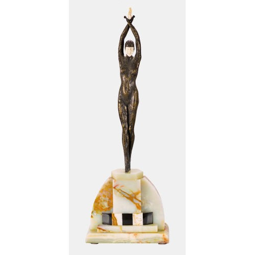 D�M�TER HARALAMB CHIPARUS : Danseuse debout (DOBIASCHOFSKY AUKTIONEN AG)